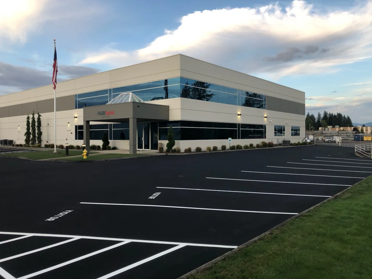 Commercial Lot Striping