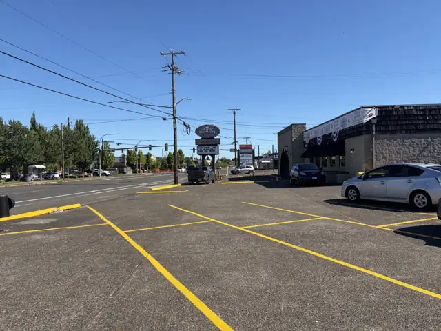 Retail Center Striping